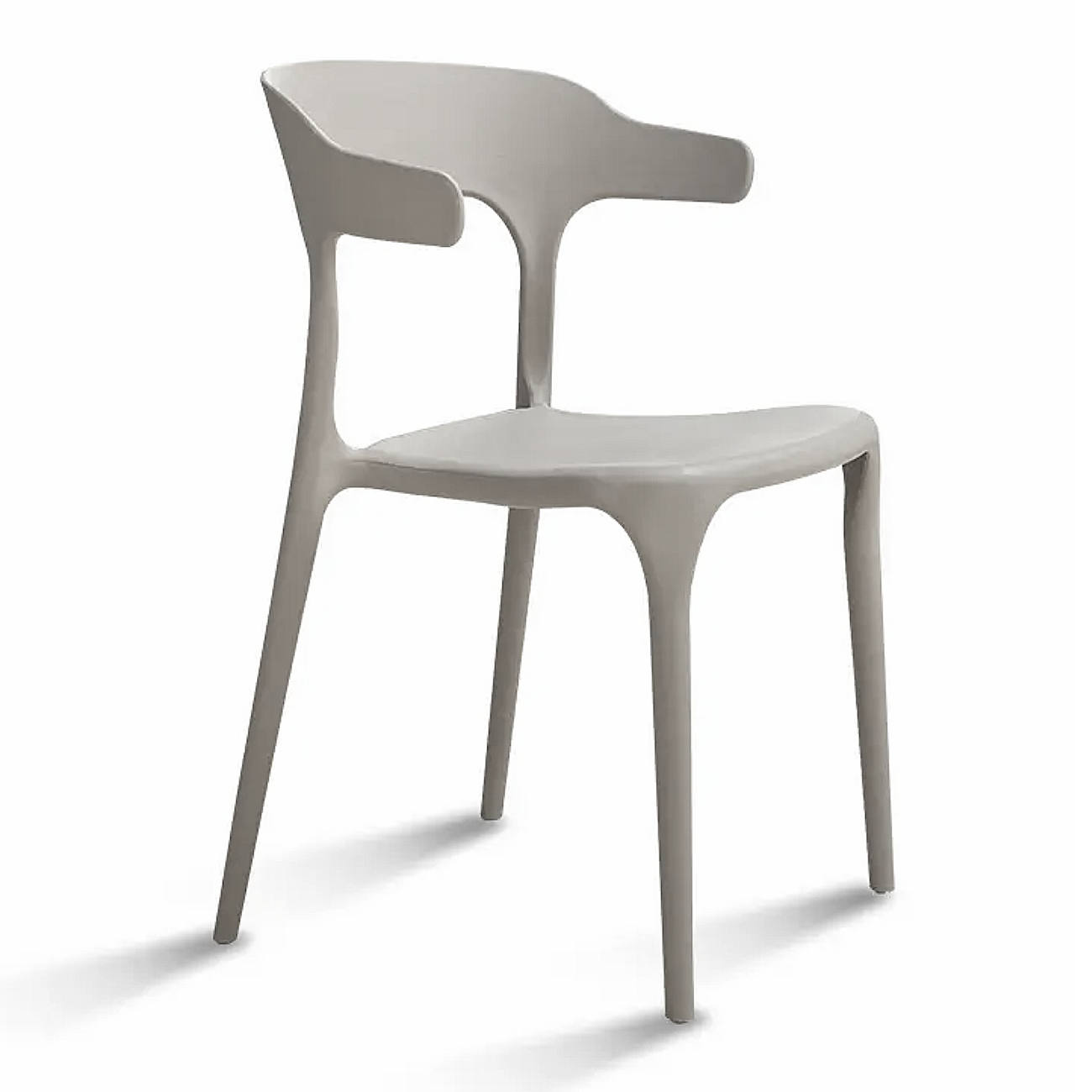 Sedia in polipropilene modello New America col. Grigio Chiaro